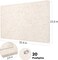 36 x 24 inches Felt Board - Cork Board Alternative for Wall(Oatmeal)